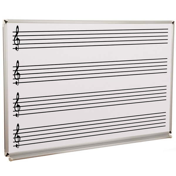 120X140 MÜZİK ÇİZGİLİ YAZI TAHTASI LAMİNANT 